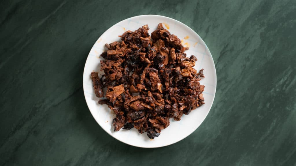 SPICY MUSHROOM MEAT